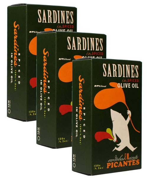 Ati Manel Spiced Sardines in Olive Oil